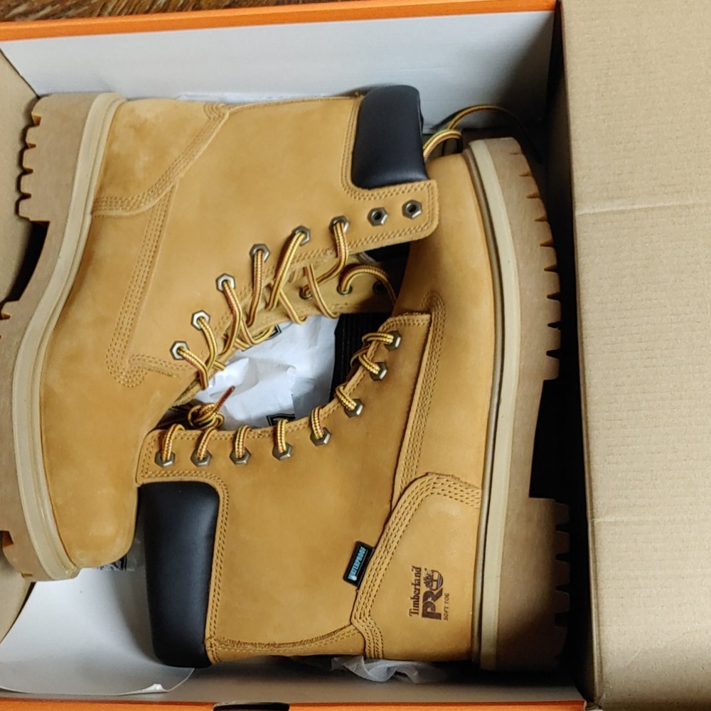 Timberland Pro Boots Mens 8, Wheat
